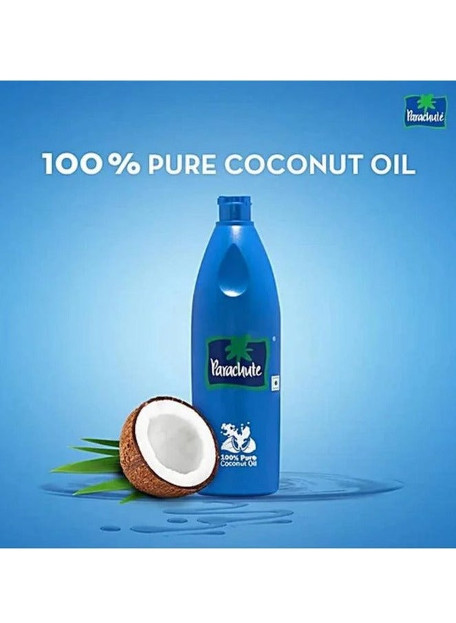 باراشوت زيت براشوت الهندي الأصلي 200 مل – Parachute 100% Pure Coconut Oil  زيت جوز هند نقي للشعر  ترطيب عميق وتطويل وتكثيف  مناسب للأطفال - Image 2